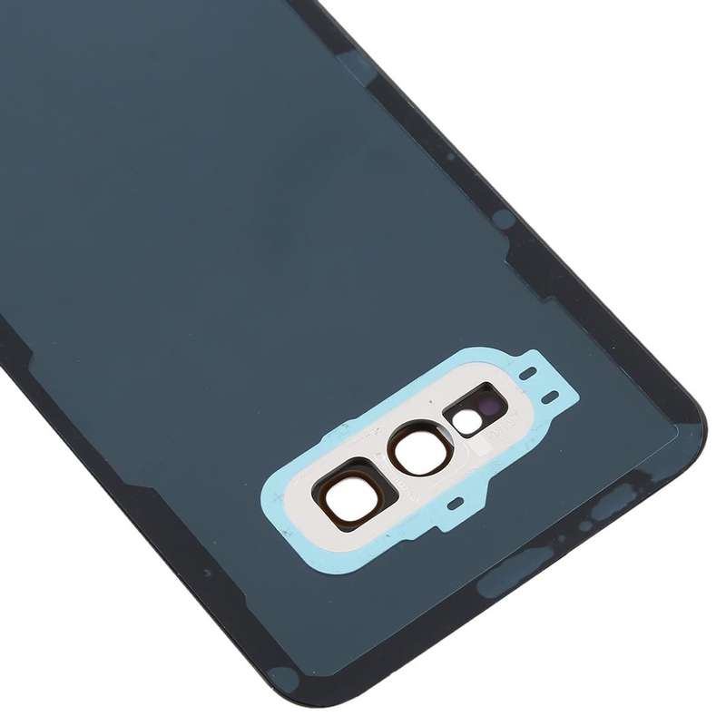 For Galaxy S10e Battery Back Cover with Camera Lens (White)