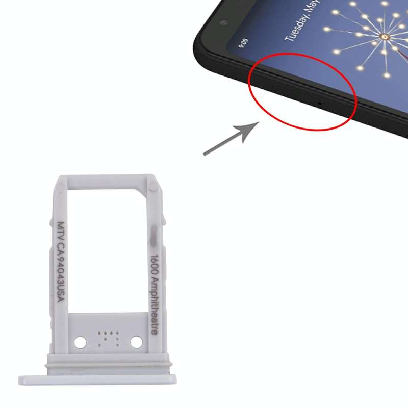 SIM Card Tray for Google Pixel 3a (White)