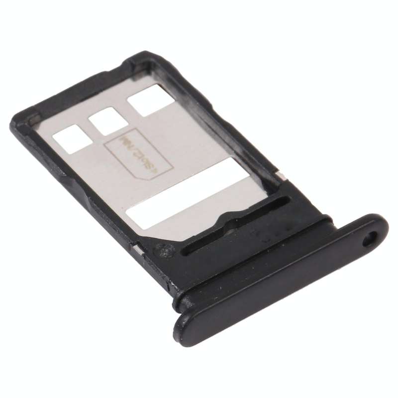 SIM Card Tray + SIM Card Tray / NM Card Tray for Honor X10 5G (Black)