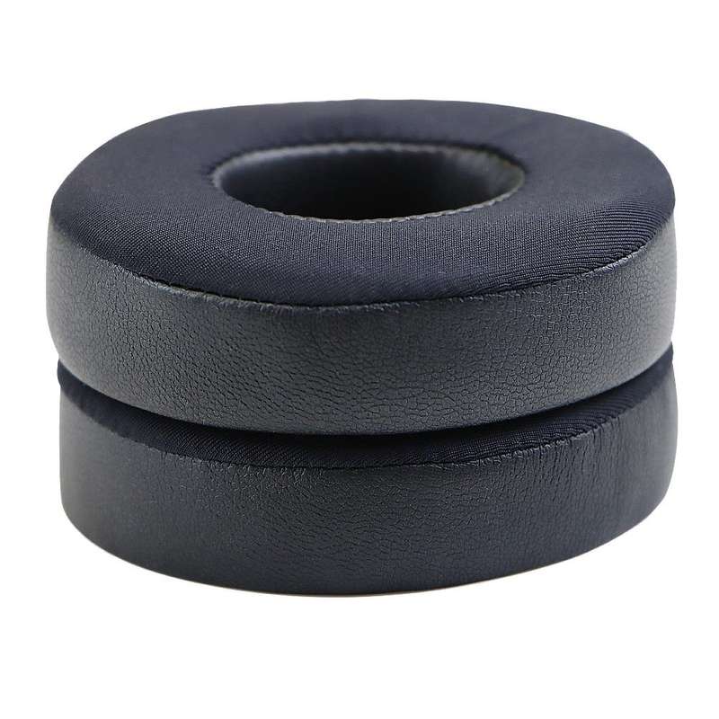 2pcs For Beats Solo2/Solo3 Bluetooth Headphone Covers Foam Earmuffs(Black)