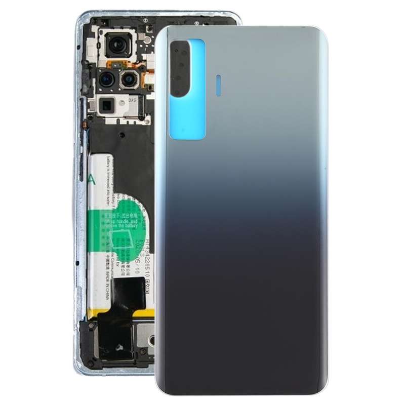 For Vivo X50 Battery Back Cover (Black)