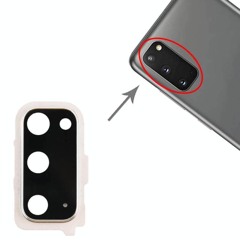For Samsung Galaxy S20 Camera Lens Cover (Silver)