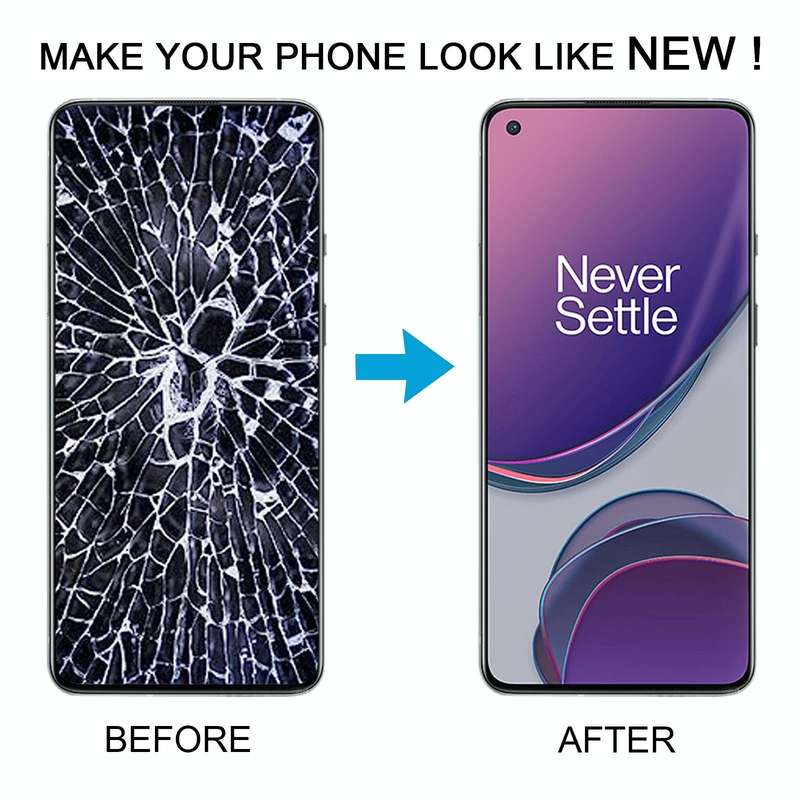 AMOLED Original LCD Screen For OnePlus 8T 5G KB2001 KB2000 KB2003 with Digitizer Full Assembly(Bl...