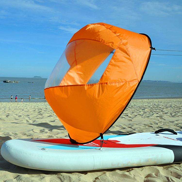 42 Inch Kayak Sail Downwind SUP Paddle Board Sail(Red)