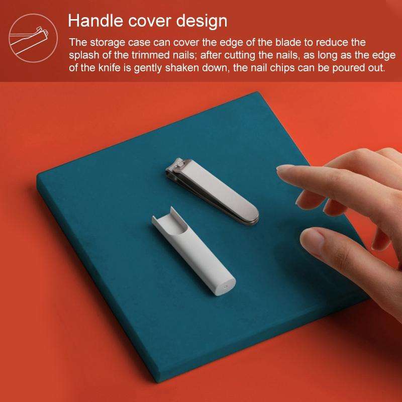 Original Xiaomi Mijia Splash Proof Nail Clippers(White)