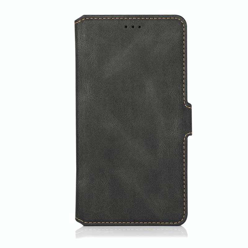 For Samsung Galaxy S8 Plus Retro Magnetic Closing Clasp Horizontal Flip Leather Case with Holder ...