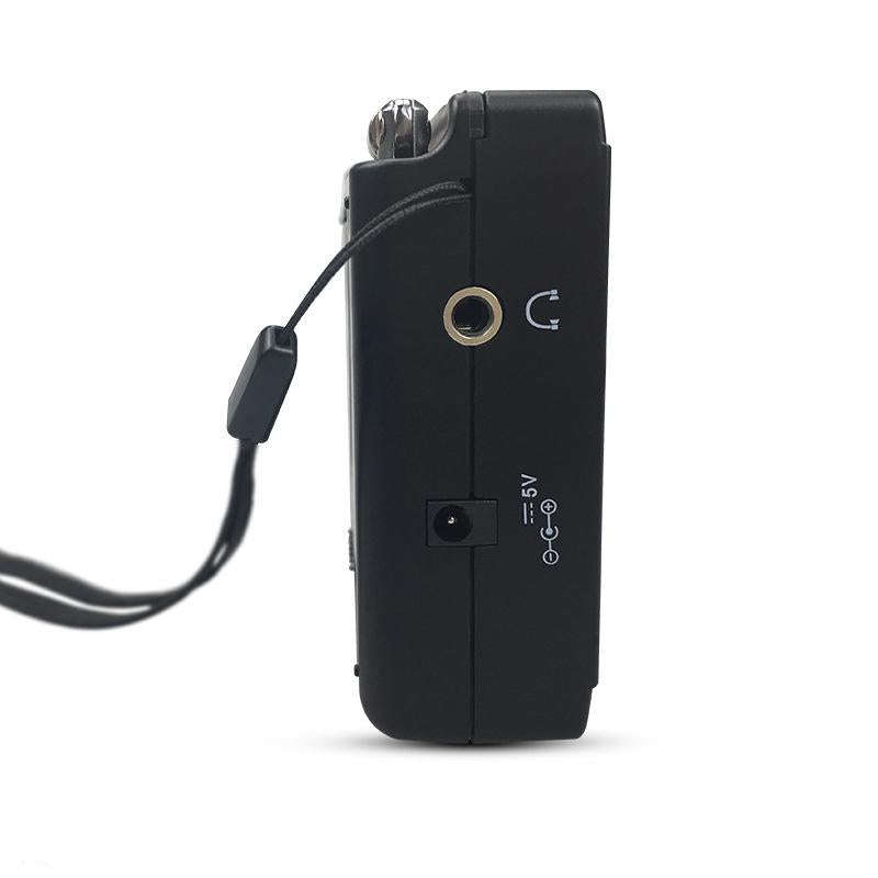 HRD-310 Portable FM AM SW Full Band Digital Demodulation Radio (Black)