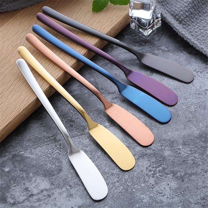 Stainless Steel Butter Knife(Black)