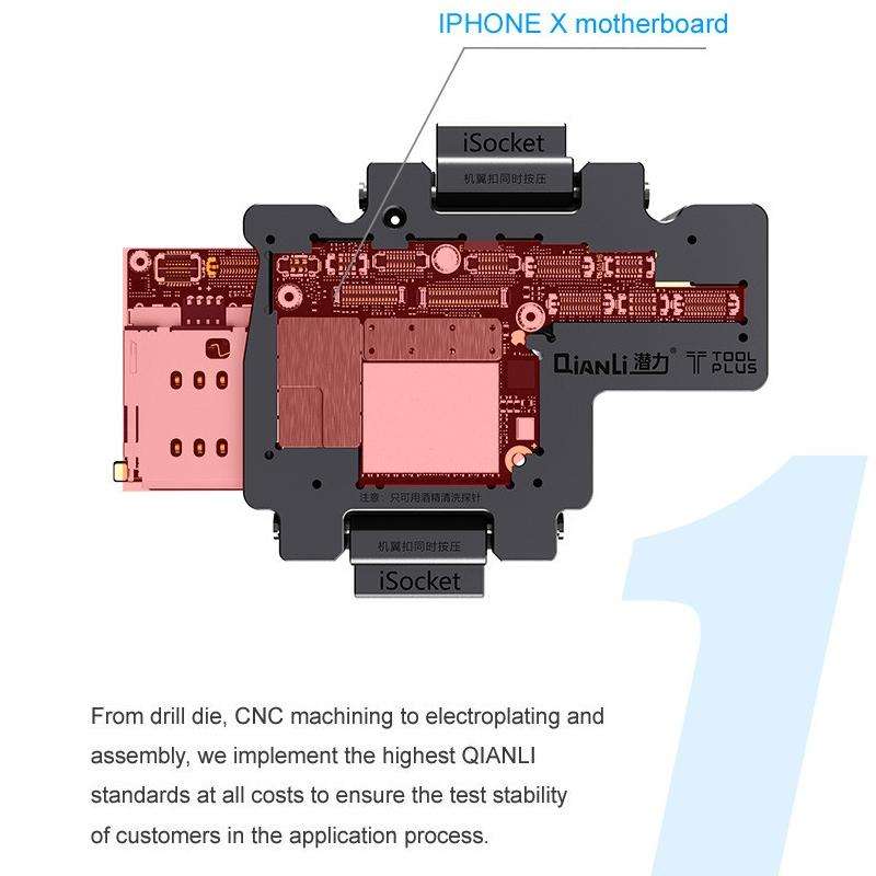 Qianli iSocket 3 In 1 Motherboard Layered Test Frame Upper Lower Layers Logic Board Function Fast...