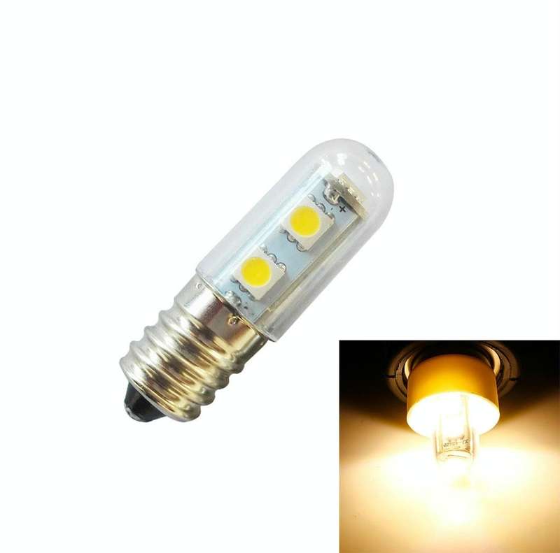 E14 screw light LED refrigerator light bulb 1W 220V AC 7 light SMD 5050 ampere LED light refriger...