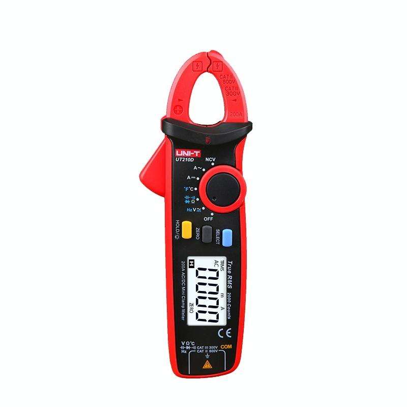 UNI-T UT210D 200A Digital Clamp Meter AC DC Voltage Detector