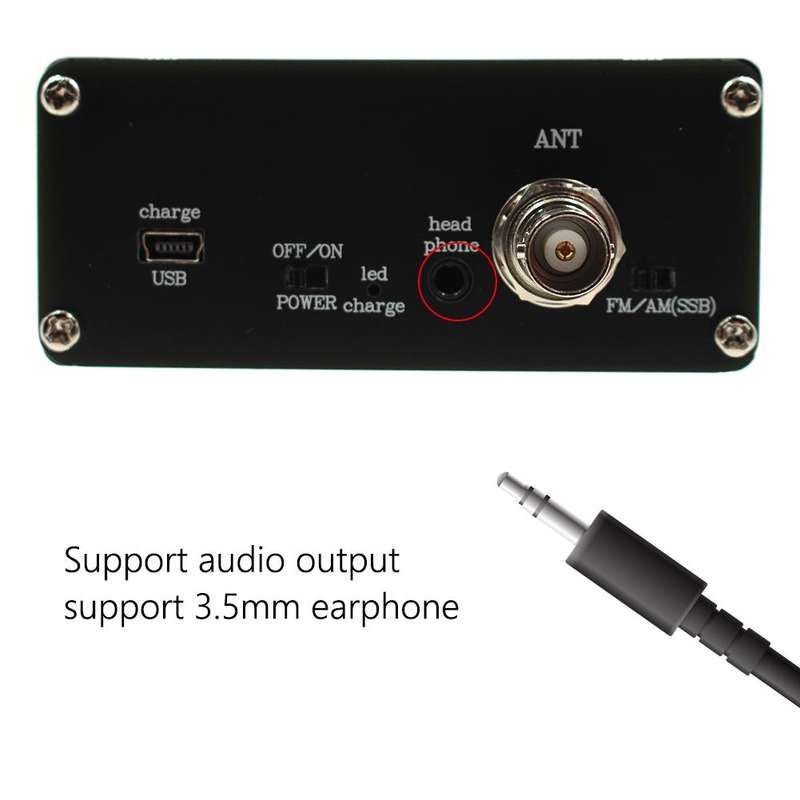 Si4732 All Band Radio Receiver FM AM (MW & SW) SSB (LSB & USB) Receiver