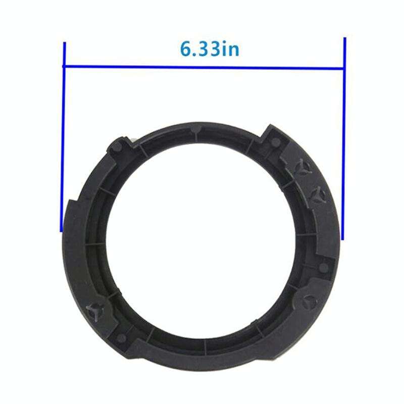 1 Pair 7 inch Headlight Plastic Inside Bracket for Jeep Wrangler JK 2007-2017