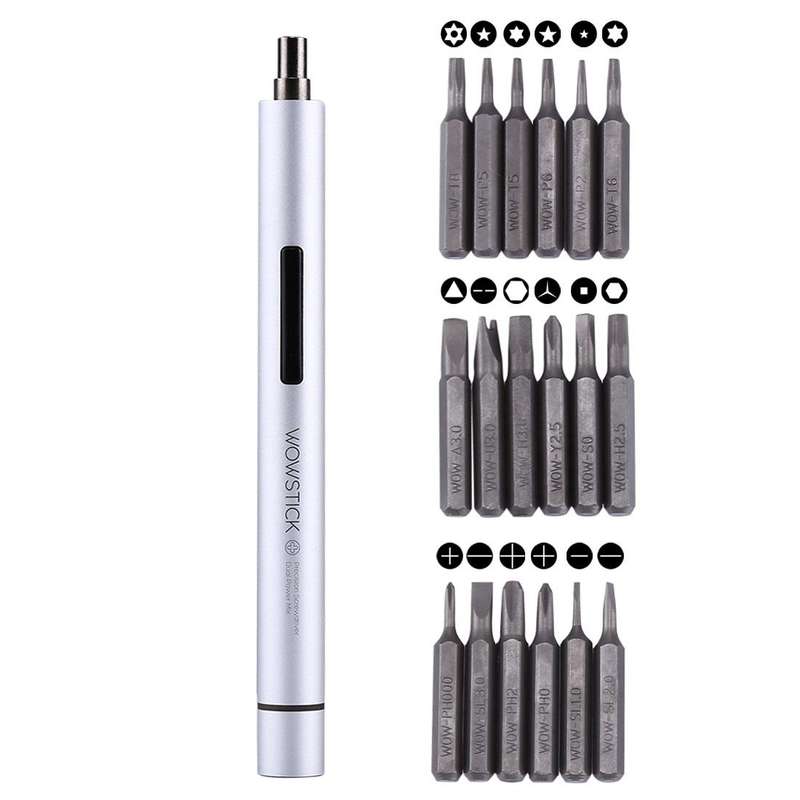 Wowstick 19 in 1 Dual Power Smart Hand Pen Screwdriver Kits  Precision Bits Repair Tool for Phone...