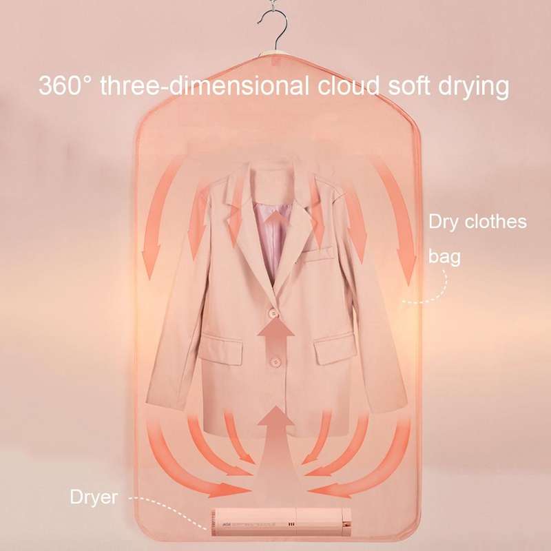 ACA AD-X40 Mini Portable Timing Home Dryer Multifunctional Clothes Dryer, CN Plug(White)