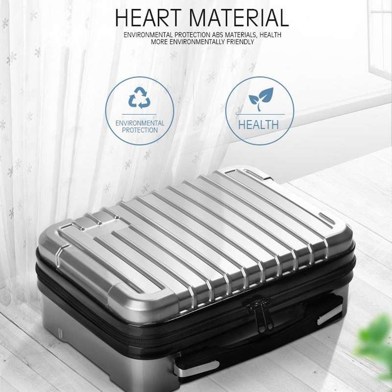 For DJI Mavic Air 2 Shockproof Portable ABS Suitcase Storage Bag Protective Box(Black)