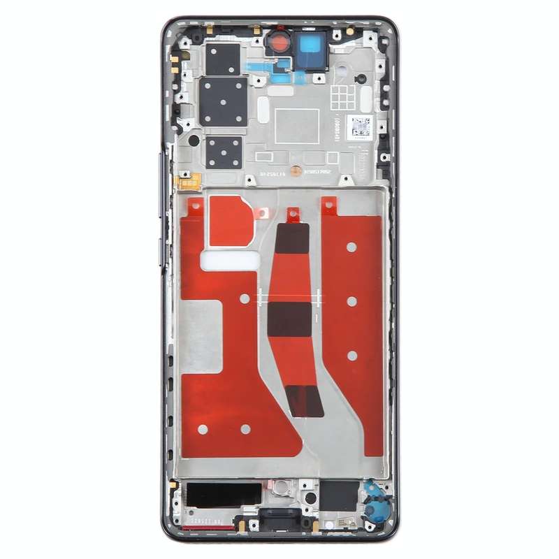 For Honor 70 Pro Front Housing LCD Frame Bezel Plate(Black)