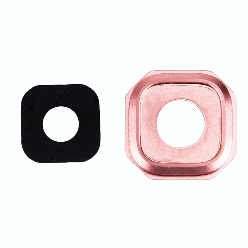 For Galaxy A7 (2016) / A710 10pcs Camera Lens Covers (Pink)
