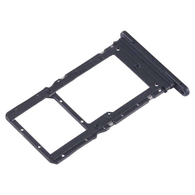For Honor X7a SIM + SIM / Micro SD Card Tray (Black)