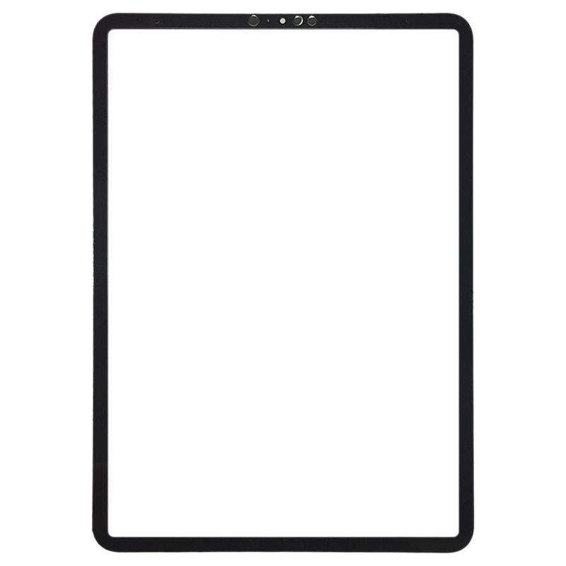 Front Screen Outer Glass Lens for iPad Pro 11 (2021) A2301 A2459 A2460(Black)