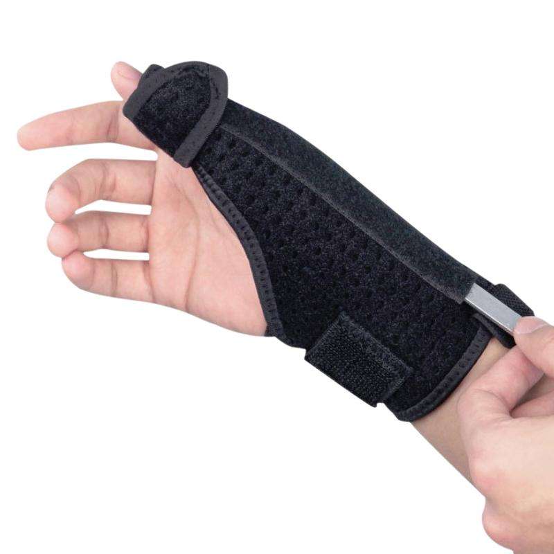 2 PCS Wrist Brace Sprain Fracture Tenosynovitis Thumb Steel Bar Support, Size: Free Size, Specifi...