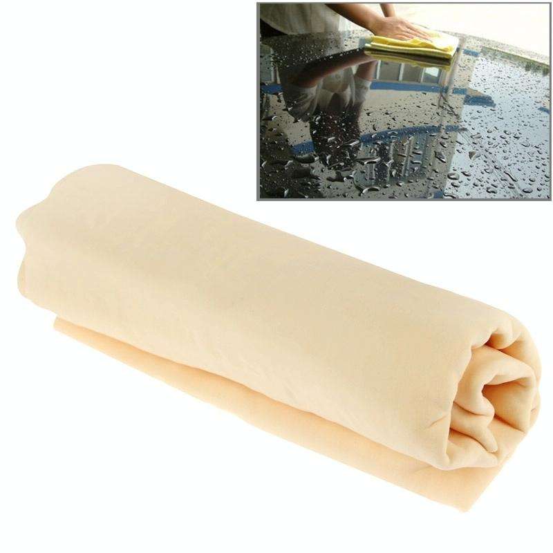 KANEED Super Absorption Clean Cham PVA Synthetic Chamois Car Wash Towel, Size: 43cm x 32cm x 0.2c...