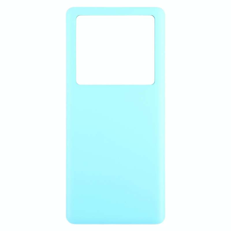 For vivo X80 Pro OEM Glass Material Battery Back Cover(Blue)