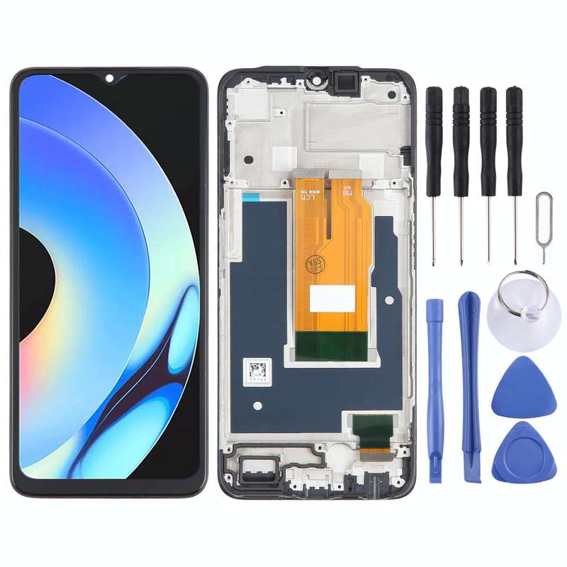 For Realme 10s OEM LCD Screen Digitizer Full Assembly with Frame
