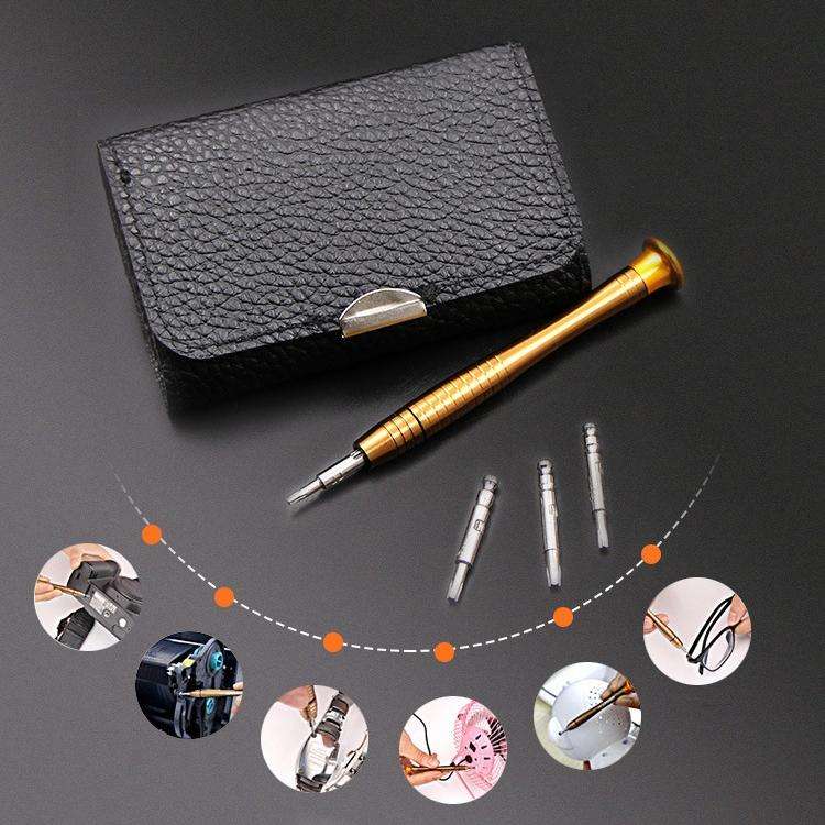 25 In 1 Multi-Purpose Leather Case Manual Screwdriver Batch Set Mobile Phone Notebook Repair Tool...