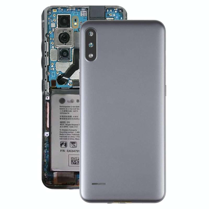 Back Battery Cover for LG K22 LMK200Z LMK200E LMK200B LM-K200(Grey)