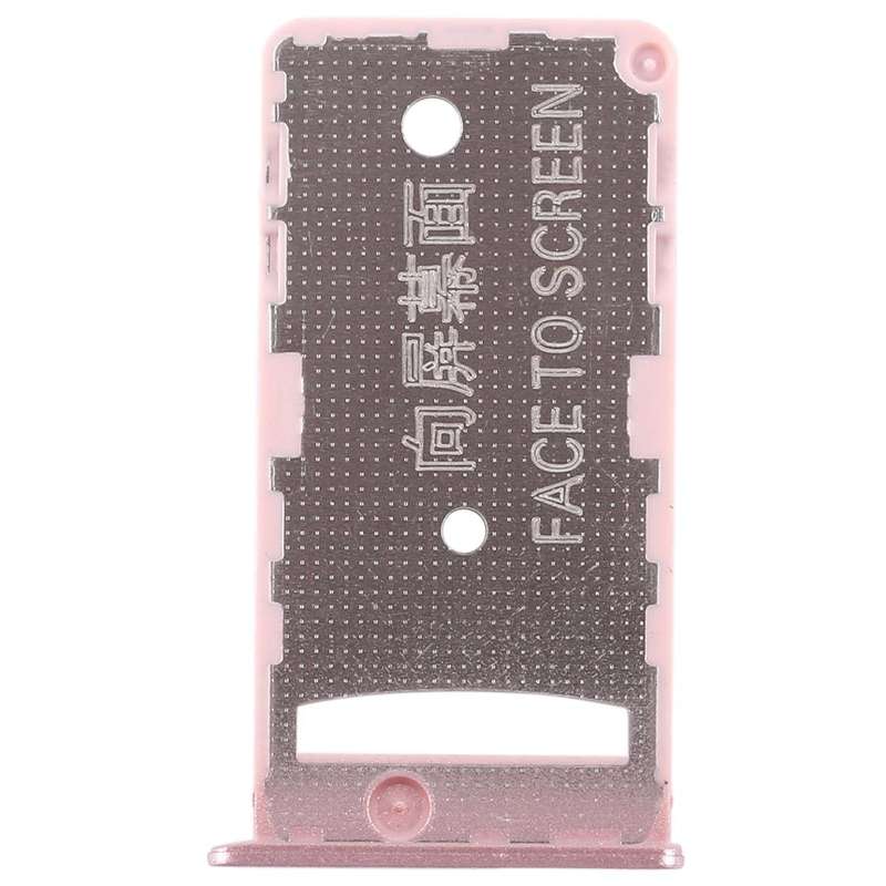 2 SIM Card Tray / Micro SD Card Tray for Xiaomi Redmi 5A(Rose Gold)
