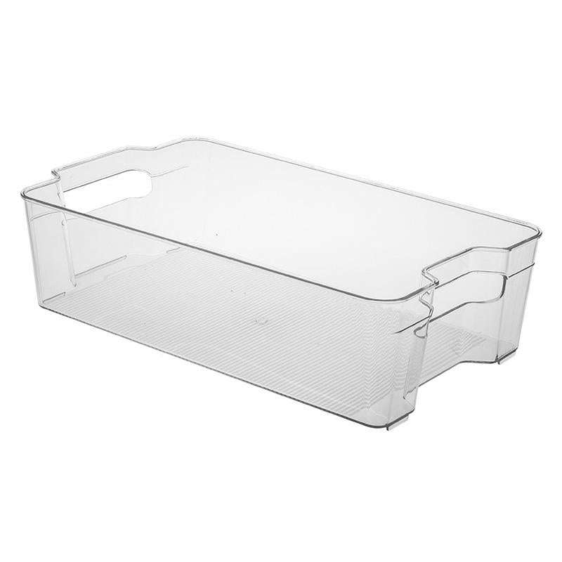 Kitchen Transparent Refrigerator Storage Box Pull-out Cans Beverage Bottle Storage Box, Specifica...