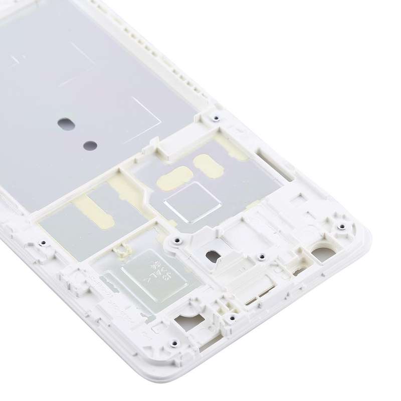 For Galaxy J3 Pro Front Housing LCD Frame Bezel (White)