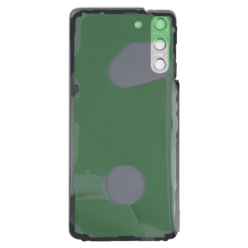 For Samsung Galaxy S21 5G Battery Back Cover with Camera Lens Cover (White)