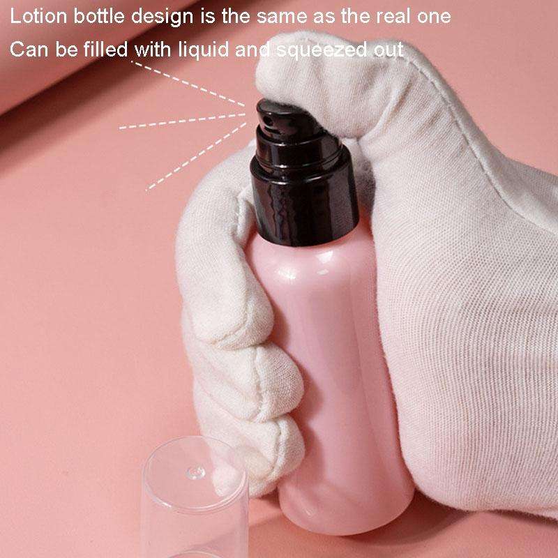 Girls Simulation Dressing Makeup Box Play House Non-toxic Cosmetics Set, Style: 21 In 1 Rose Leat...