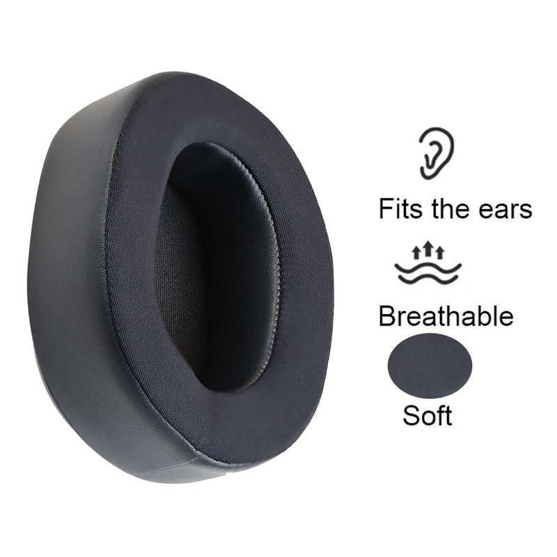 For Sony WH-1000XM5 2pcs Ice Gel Headphones Sponge Cover Earmuffs
