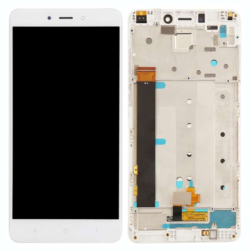 TFT LCD Screen for Xiaomi Redmi Note 4 Digitizer Full Assembly with Frame(White)