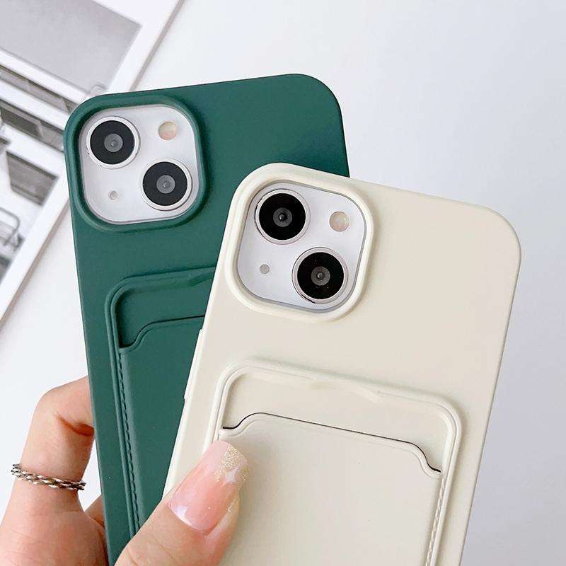 For iPhone 15 Pro Max Crossbody Lanyard Elastic Silicone Card Holder Phone Case(Dark Grey)