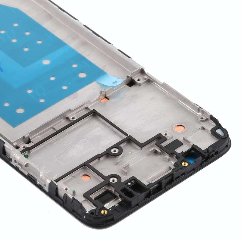Front Housing LCD Frame Bezel Plate for Motorola Moto E6 Play (Black)