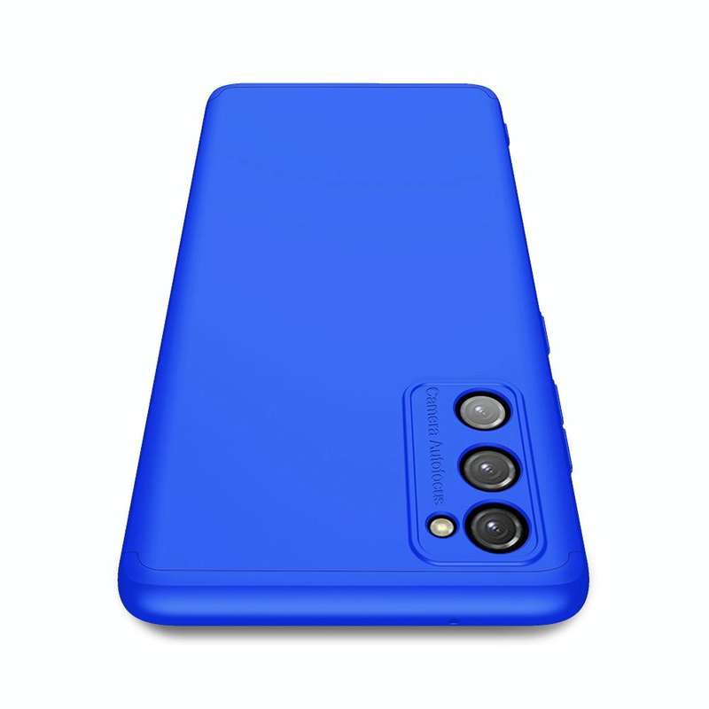 For Samsung Galaxy S20 FE GKK Three Stage Splicing Full Coverage PC Protective Case(Blue)