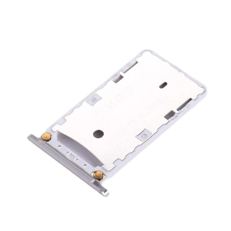 For Xiaomi Redmi Note 3 (Qualcomm Version) SIM & SIM / TF Card Tray(Silver)
