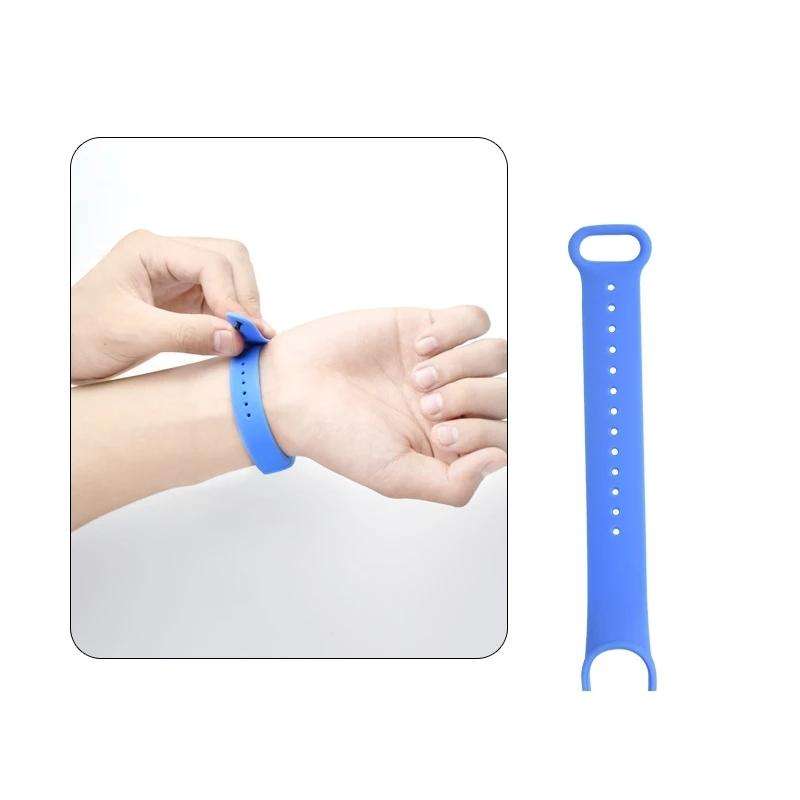 For Xiaomi Mi Band 6 (CA8856) Solid Color Silicone Watch Band(Midnight Blue)