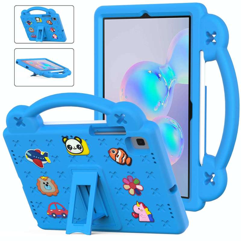 For Samsung Galaxy Tab S6 10.5 2019 T860/T865 Handle Kickstand Children EVA Shockproof Tablet Cas...