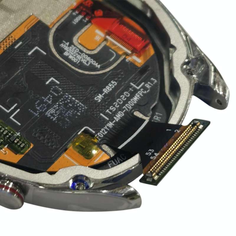 LCD Screen and Digitizer Full Assembly With Frame for Samsung Galaxy Watch3 SM-R850/R855(Silver)