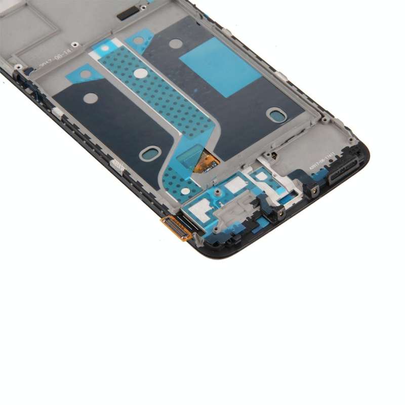For OnePlus 5  Digitizer Full Assembly with Frame OEM LCD Screen (Black)