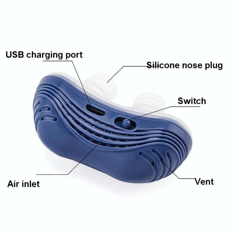 Sleeping Anti-snoring Electric Anti-snoring Device(Green)