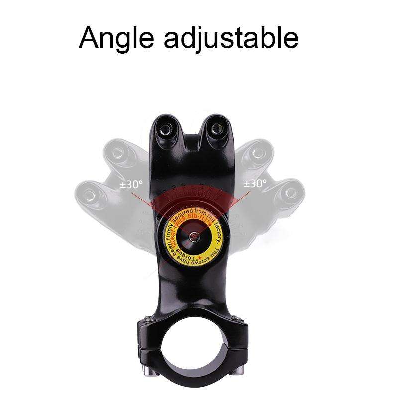 Motorcycle Bicycle Handlebar Fixture Mount Camera Bracket Adapter with Monopod Stand(Black)