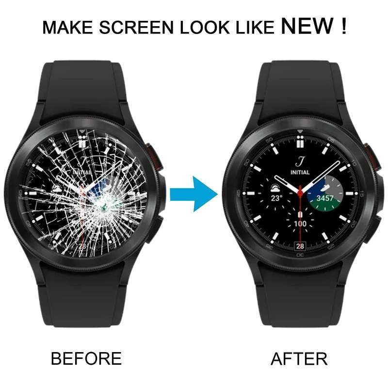 Original LCD Screen Digitizer Full Assembly with Frame for Samsung Galaxy Watch4 Classic 42mm SM-...