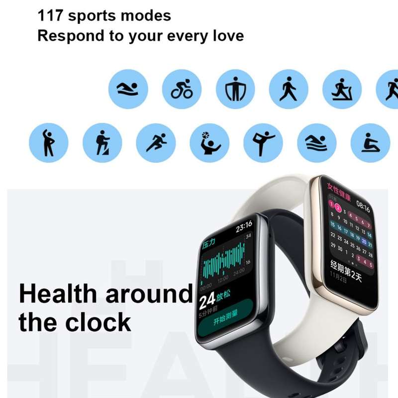 Original Xiaomi Mi Band 7 Pro Smart Watch, 1.64 inch AMOLED Screen, Support Blood Oxygen Monitori...