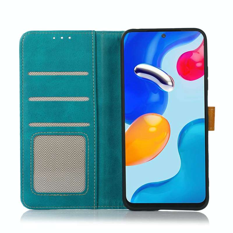 For Huawei Nova Y90/Enjoy 50 Pro Stitching Thread Calf Texture Leather Phone Case(Green)
